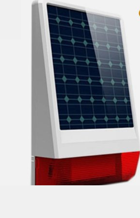 Sirena solare wireless 120dB antisabotaggio